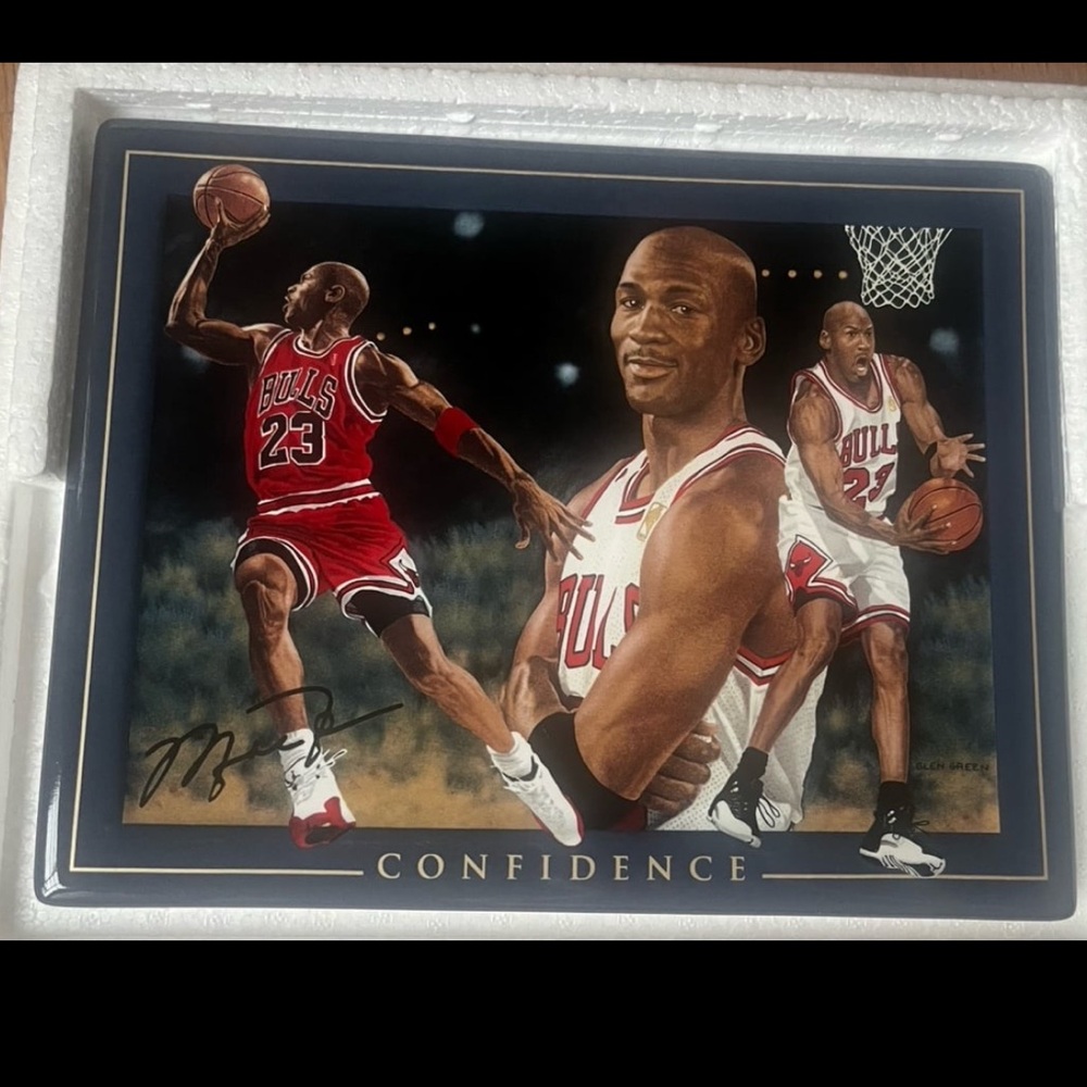 Michael Jordan - Definition of a Champion Bradford Exchange collectible plate